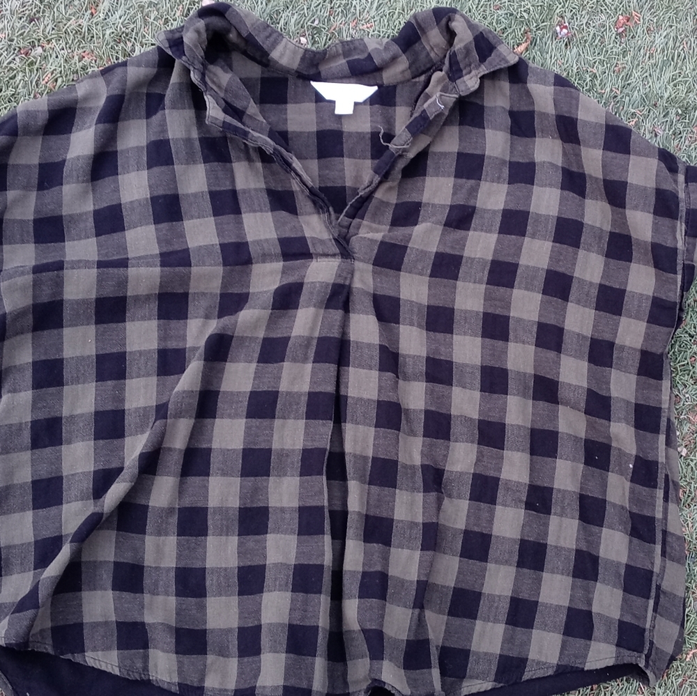 plaid shirt